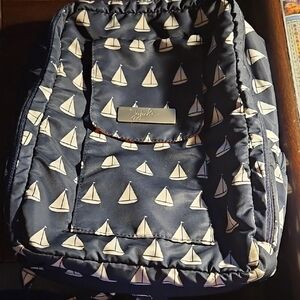 Ju-Ju-Be Nautical Sailboat Backpack in Navy